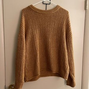 Universal thread burnt orange sweater